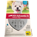 Elanco K9 Advantix II Flea & Tick Treatment & Prevention for Medium Dog 6 Dose